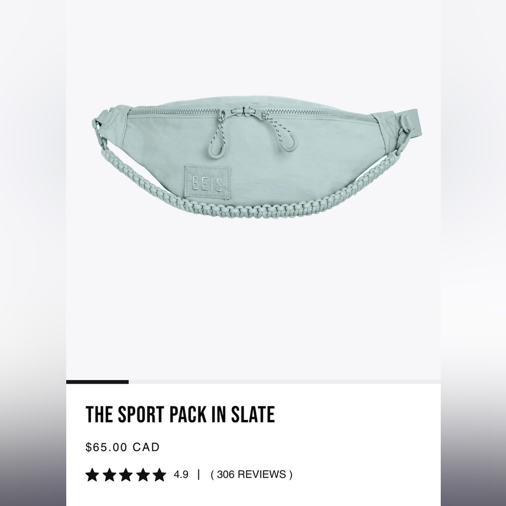 BEIS Sport Pack in Slate